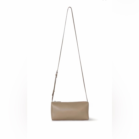 The Row inspired 90s bag in beige grey - pebbled leather - brand new! - Picture 2 of 9